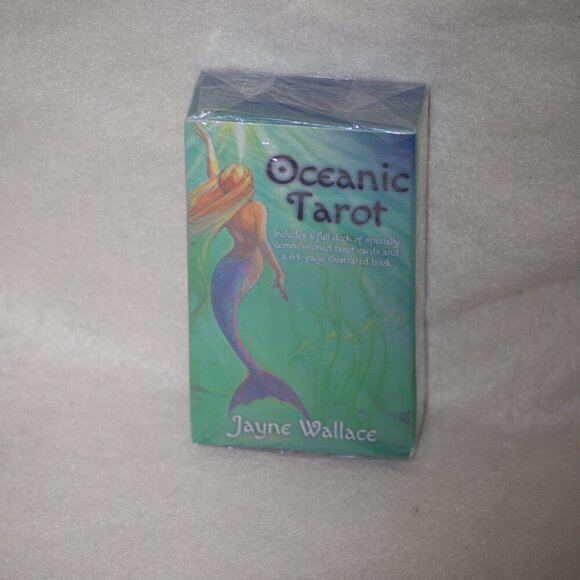 NWT Oceanic Tarot Cards Deck  & Guidebook 78 Ocean Themed Cards by Jayne Wallace - Picture 5 of 5